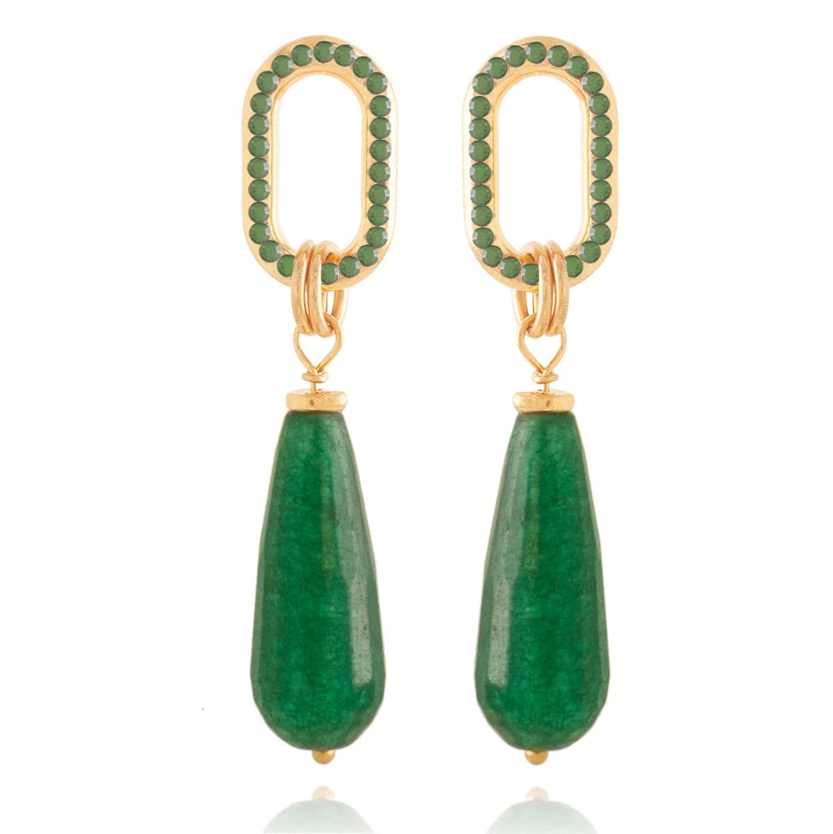 CRYSTAL DROP EARRINGS - Chalice