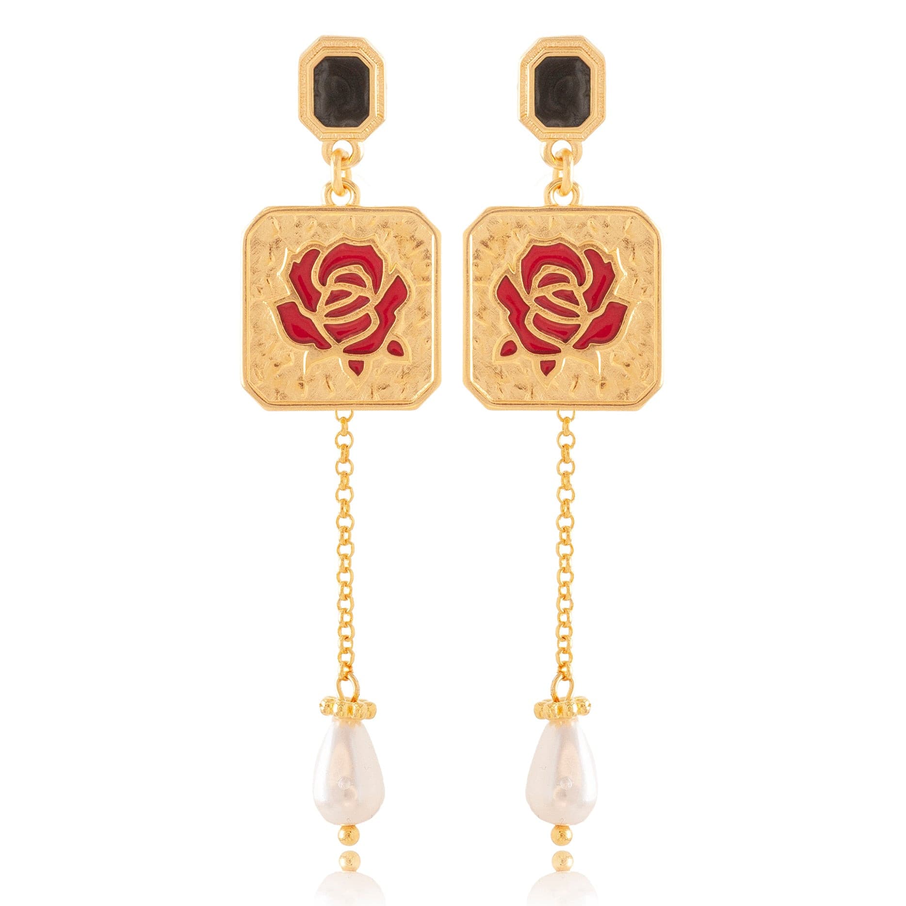 ROSE PEARL EARRINGS - Chalice