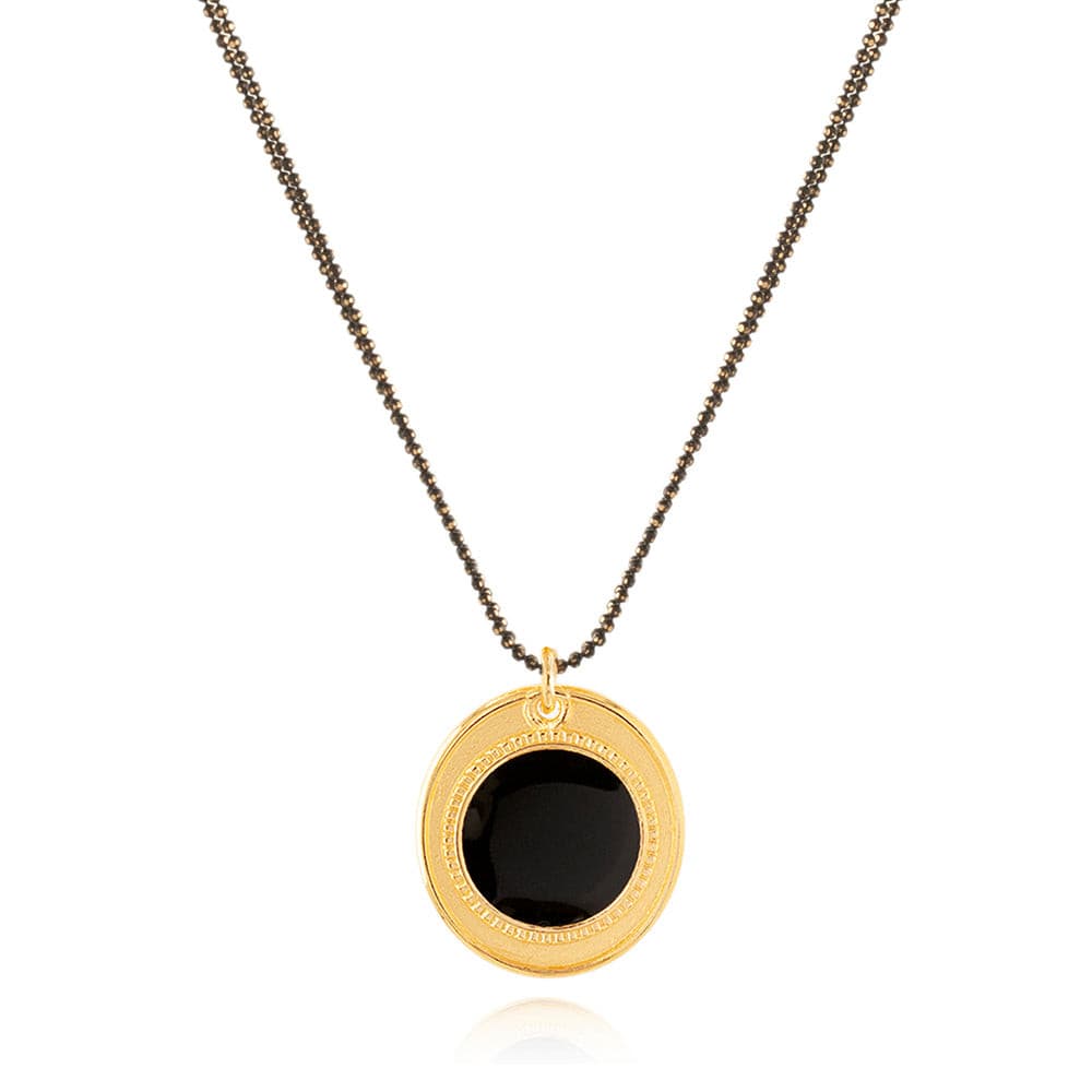 BLACK PENDANT NECKLACE - Chalice