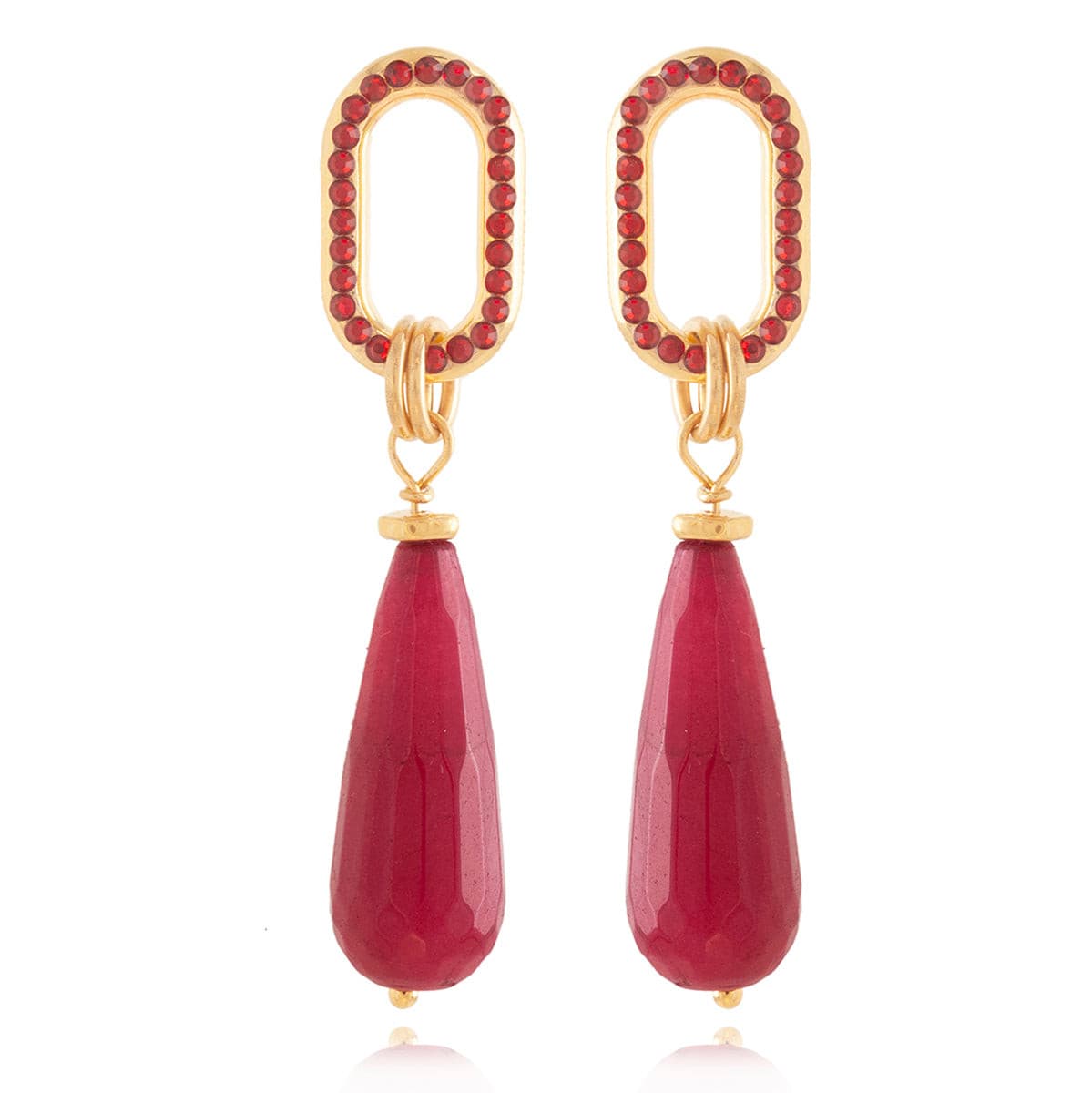 CRYSTAL DROP EARRINGS - Chalice